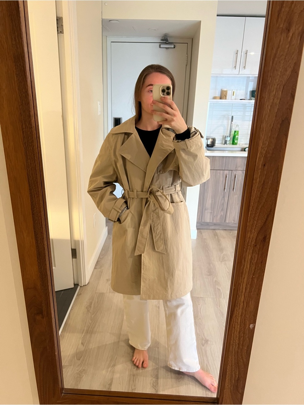 Trench coat M - Picture 1 of 8